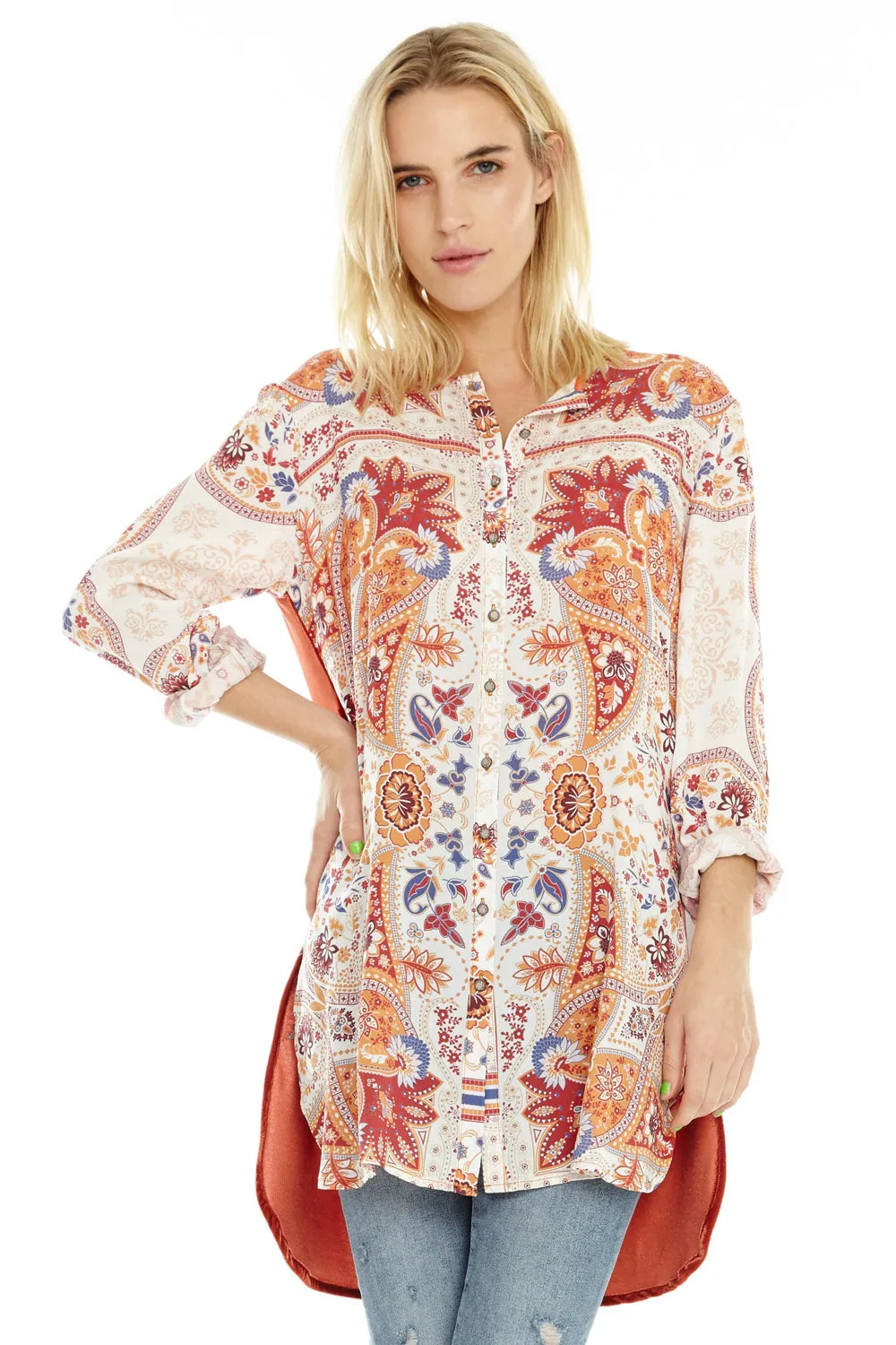 Burned Tulip Shirt sold by Aratta product image thumbnail 2