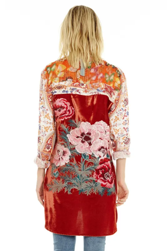 Burned Tulip Shirt sold by Aratta