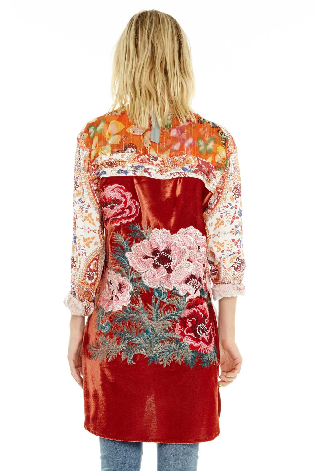 Burned Tulip Shirt sold by Aratta