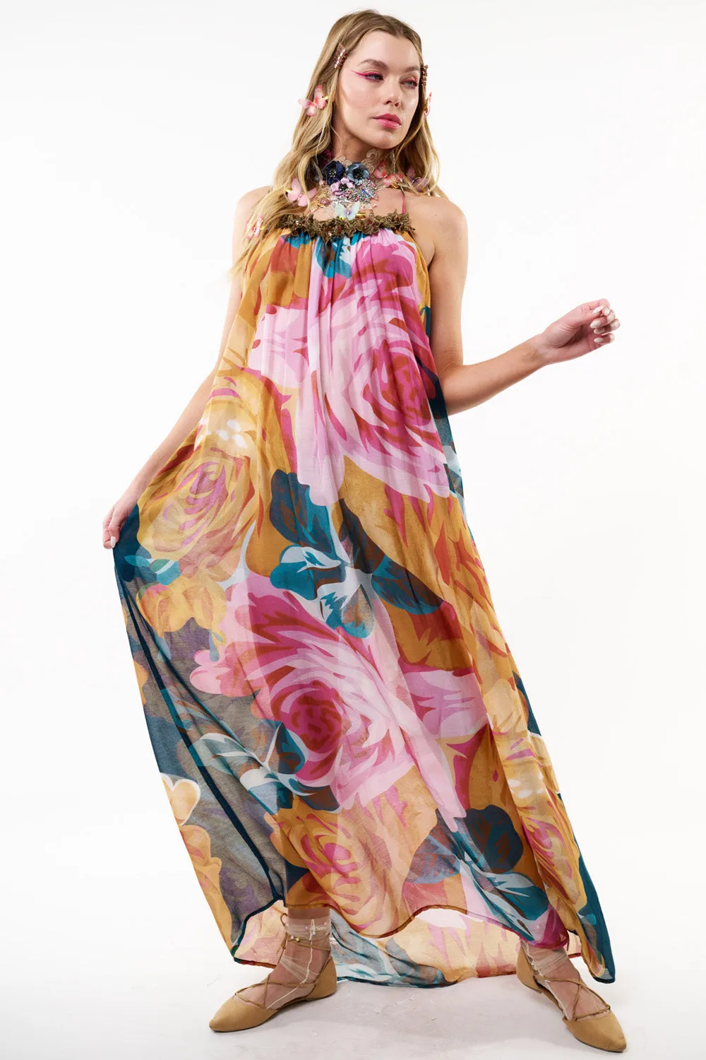 Exotic Maxi Dress sold by Aratta