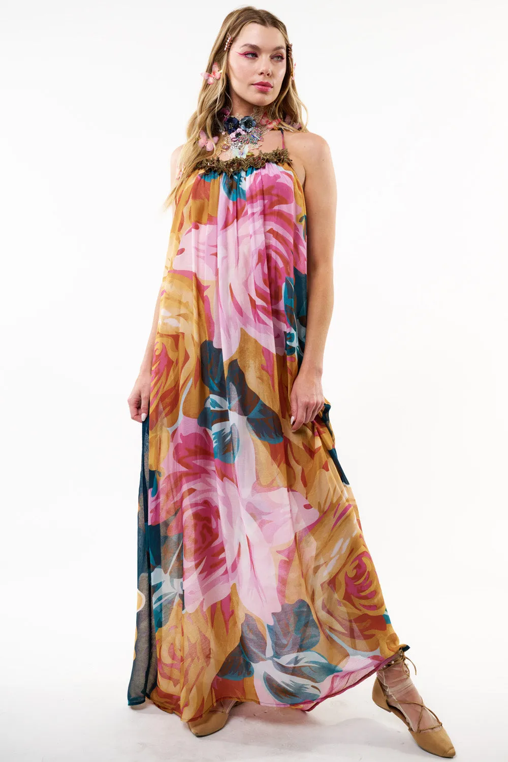 Exotic Maxi Dress sold by Aratta product image thumbnail 2