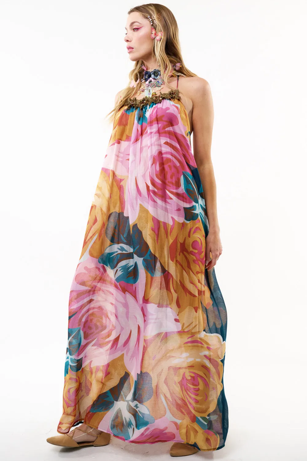 Exotic Maxi Dress sold by Aratta product image thumbnail 4