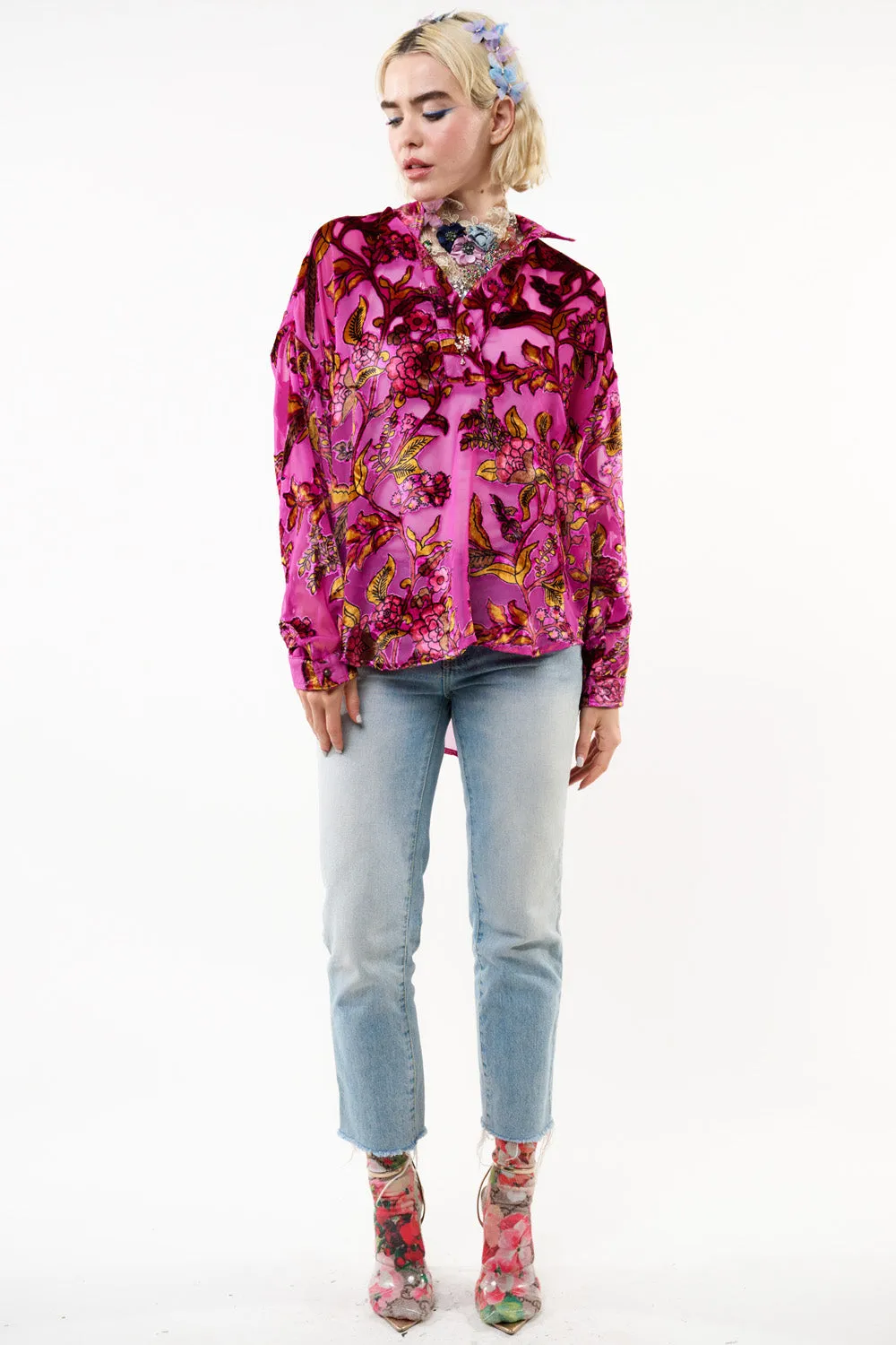 Holiday Jewels Blouse sold by Aratta product image thumbnail 4