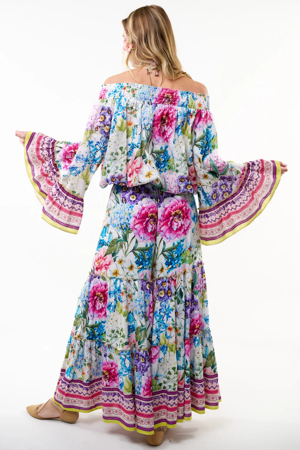 Ibiza Floral Pants sold by Aratta product image thumbnail 4