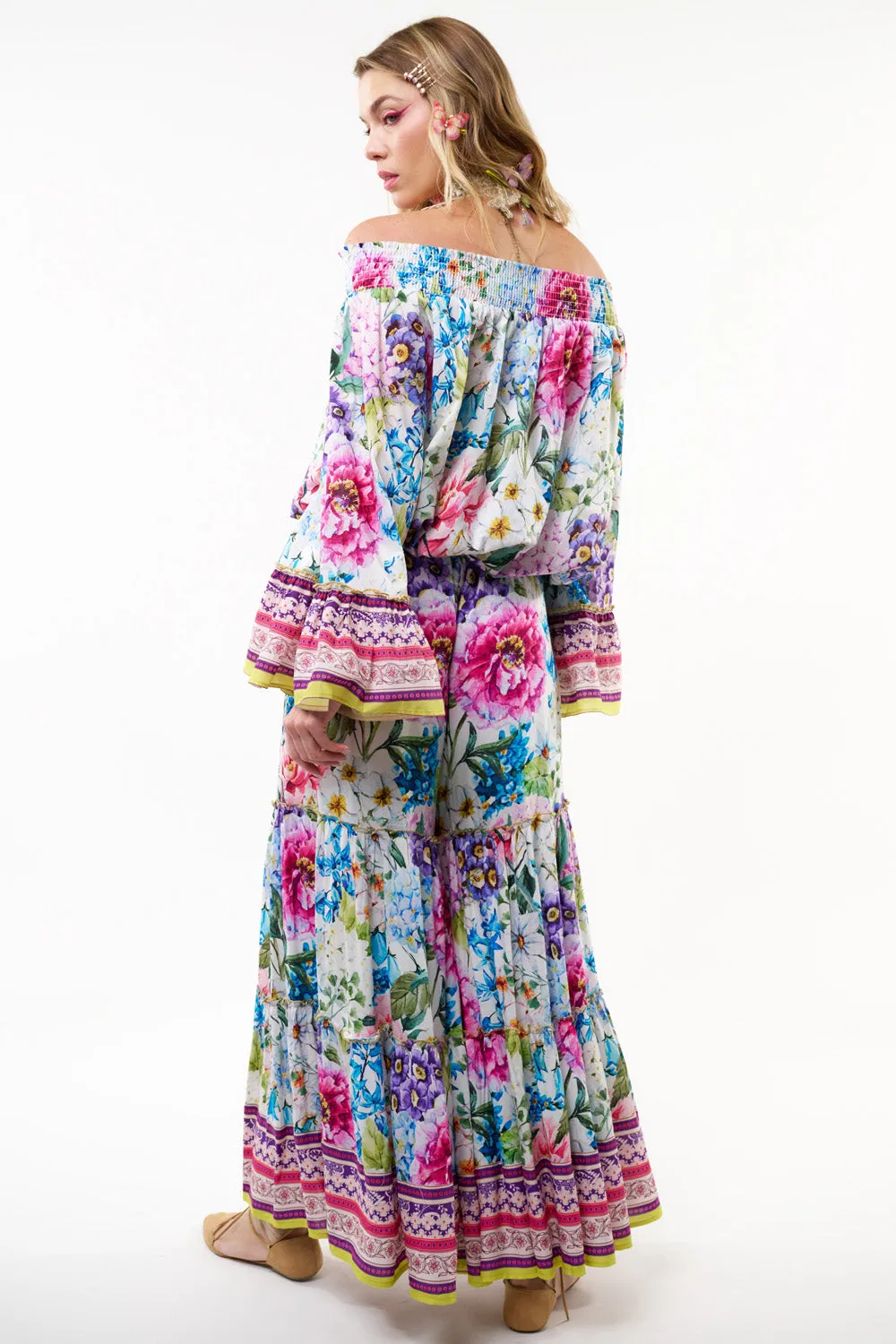 Ibiza Floral Pants sold by Aratta product image thumbnail 5
