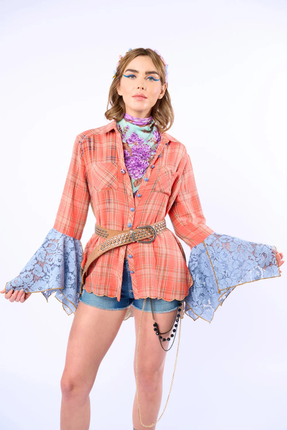 Eros Washed Shirt sold by Aratta