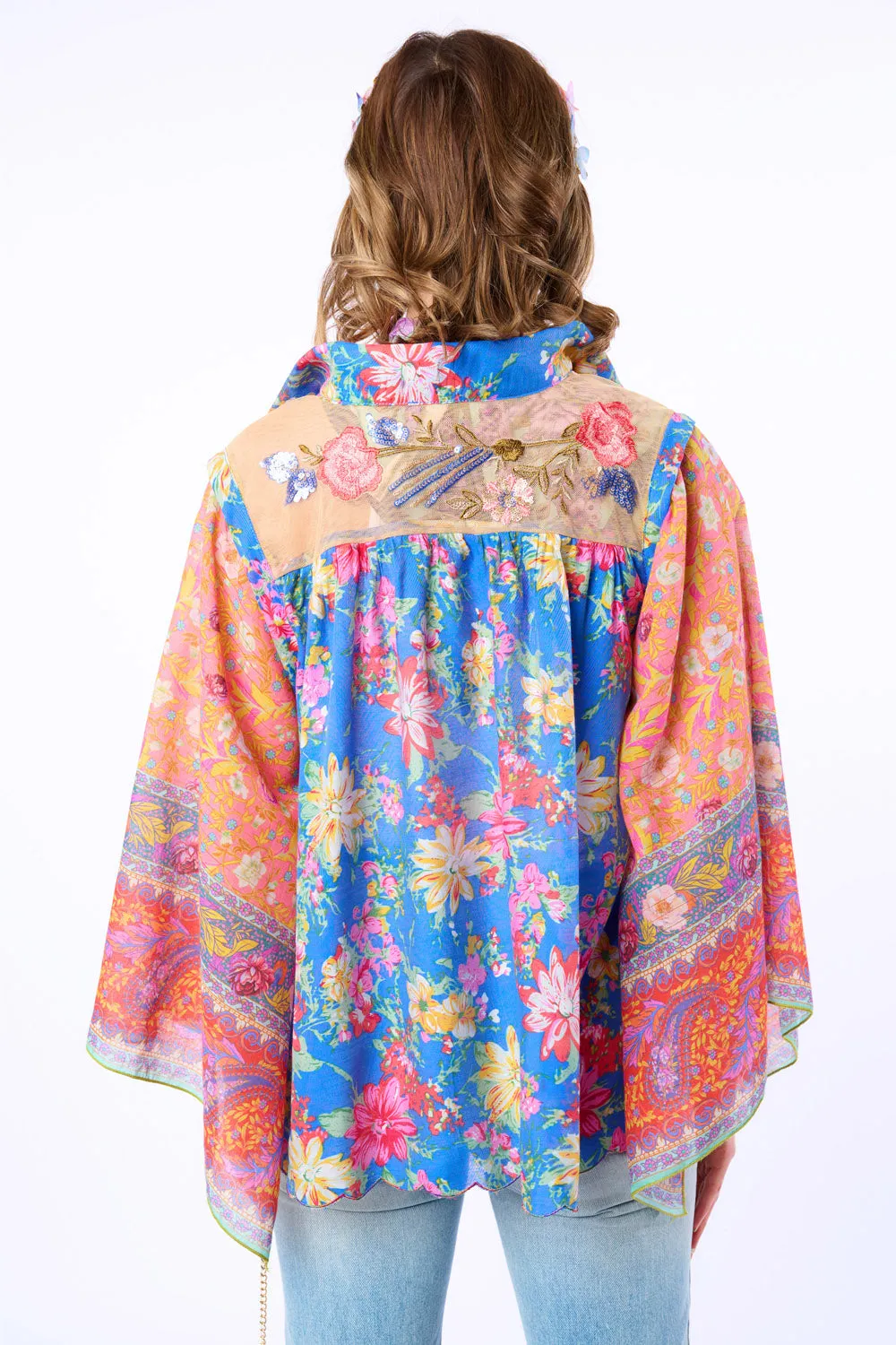 Bella Short Kimono sold by Aratta product image thumbnail 3