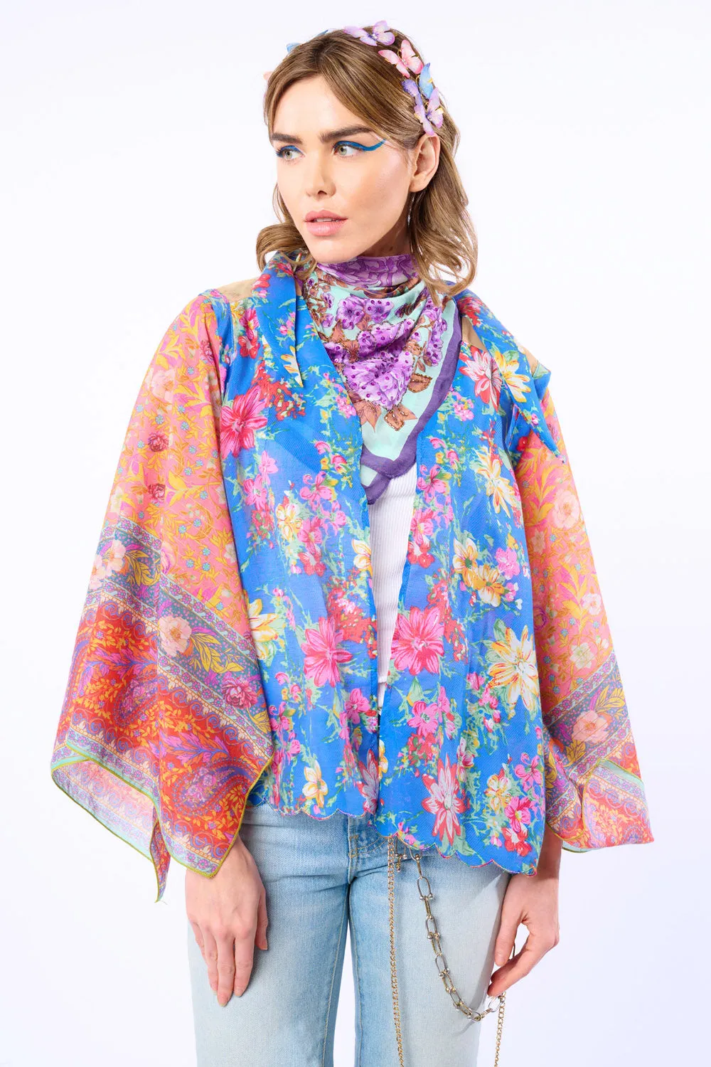 Bella Short Kimono sold by Aratta product image thumbnail 2