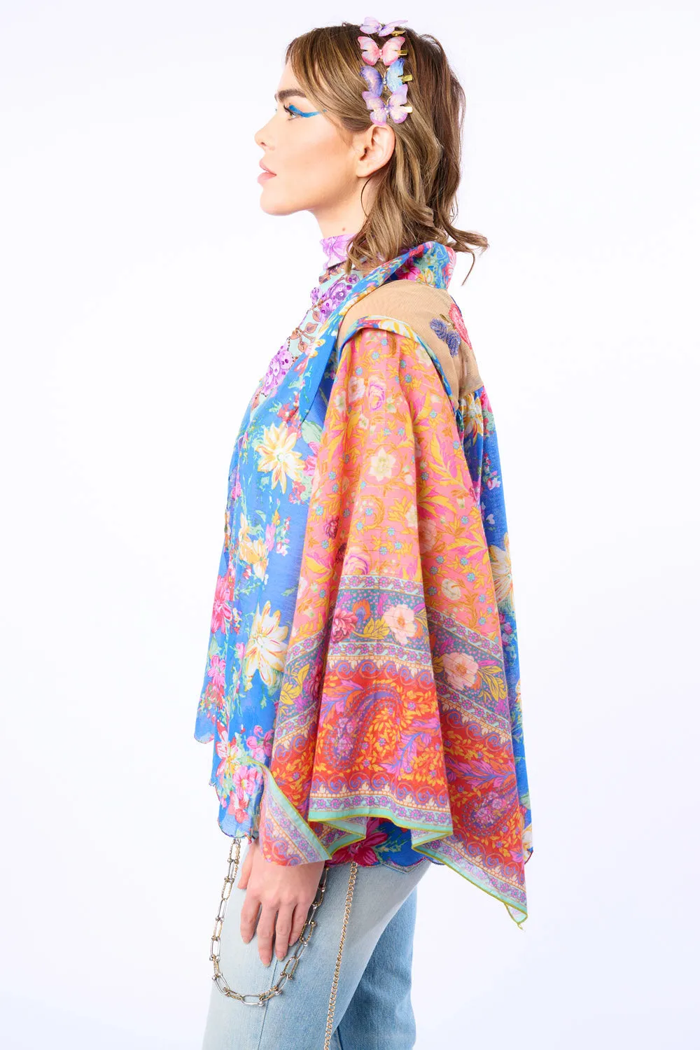 Bella Short Kimono sold by Aratta product image thumbnail 4