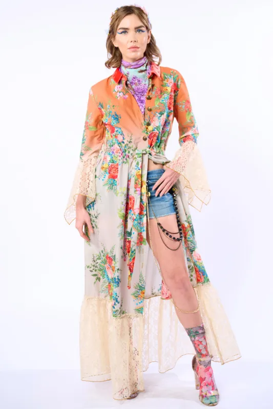 Miss Valentine Shirt-Dress sold by Aratta