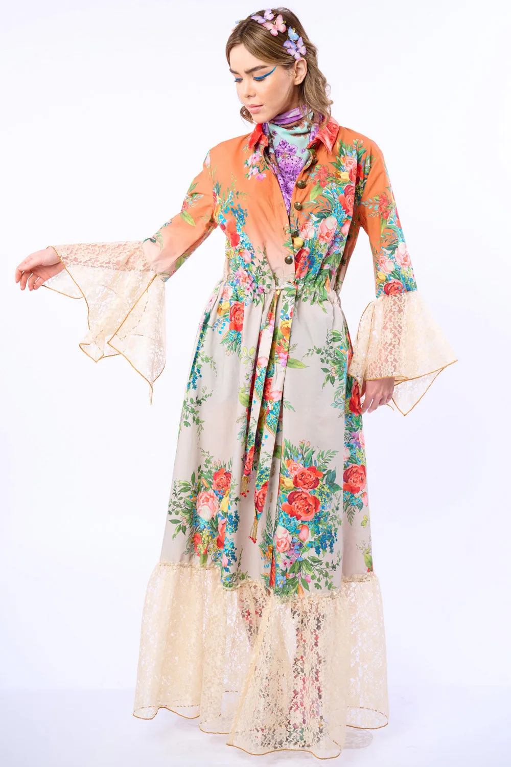 Miss Valentine Shirt-Dress sold by Aratta product image thumbnail 2