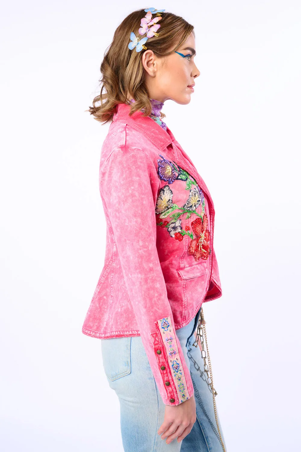 Juliet French Terry Blazer/Jacket sold by Aratta product image thumbnail 3