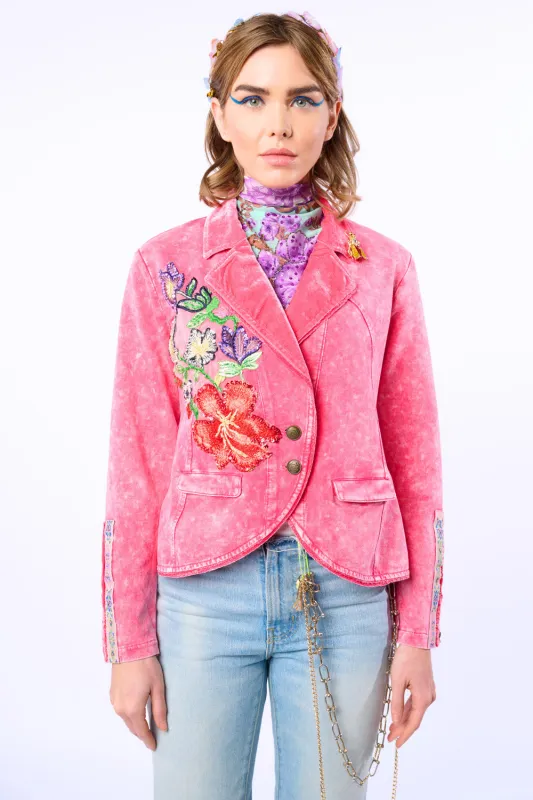 Juliet French Terry Blazer/Jacket sold by Aratta