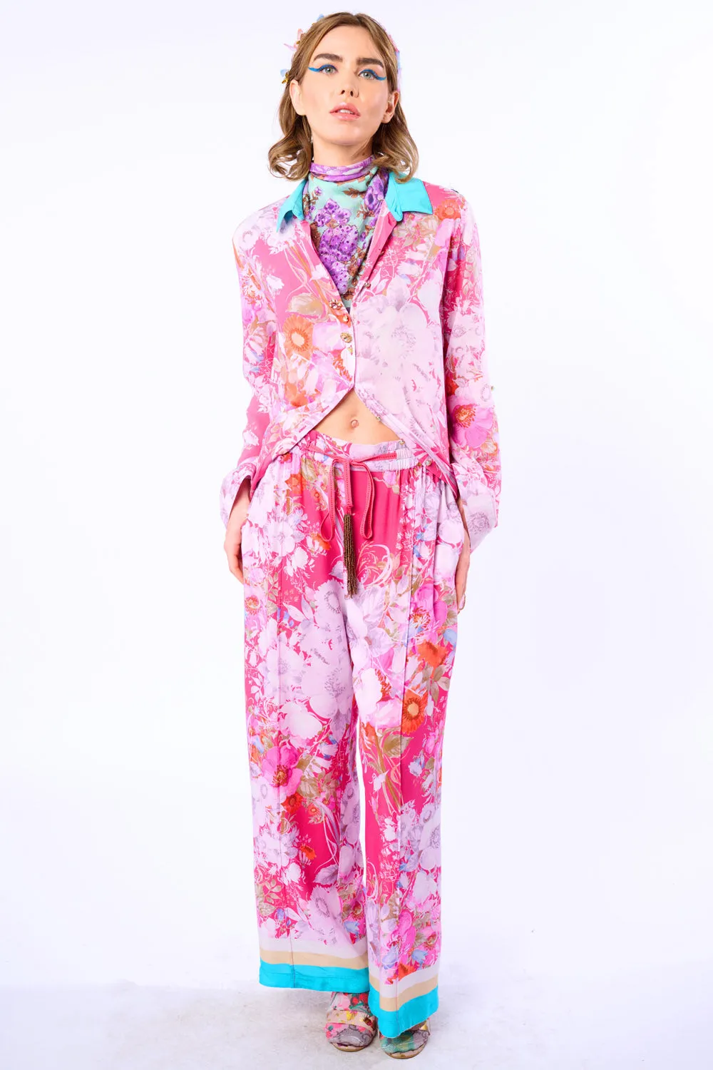 Pretty In The Pink Pants sold by Aratta