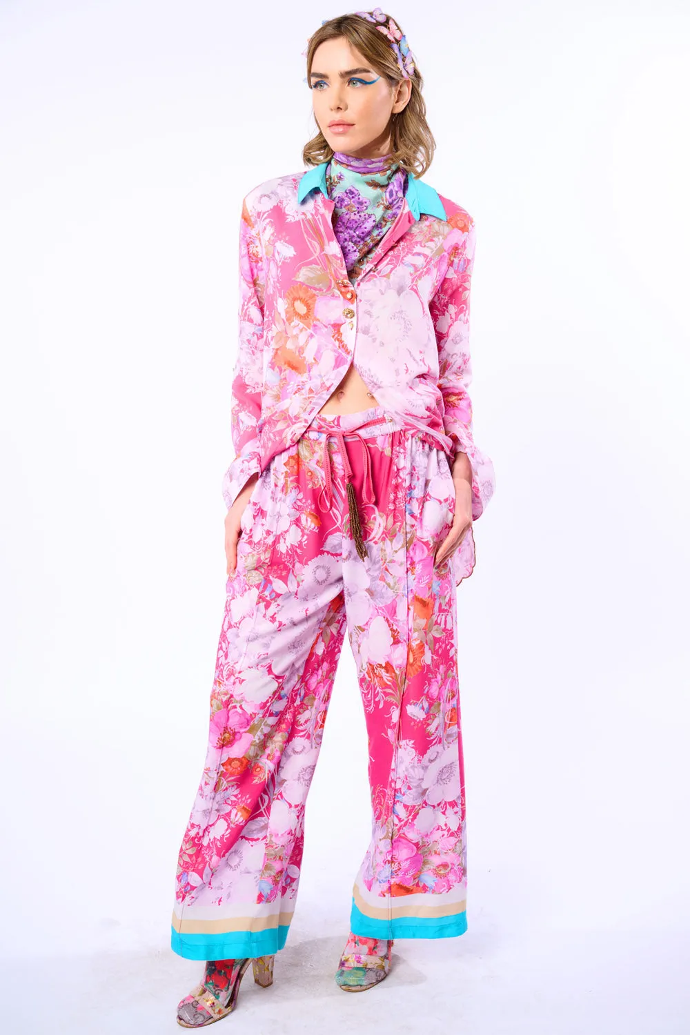 Pretty In The Pink Pants sold by Aratta product image thumbnail 4