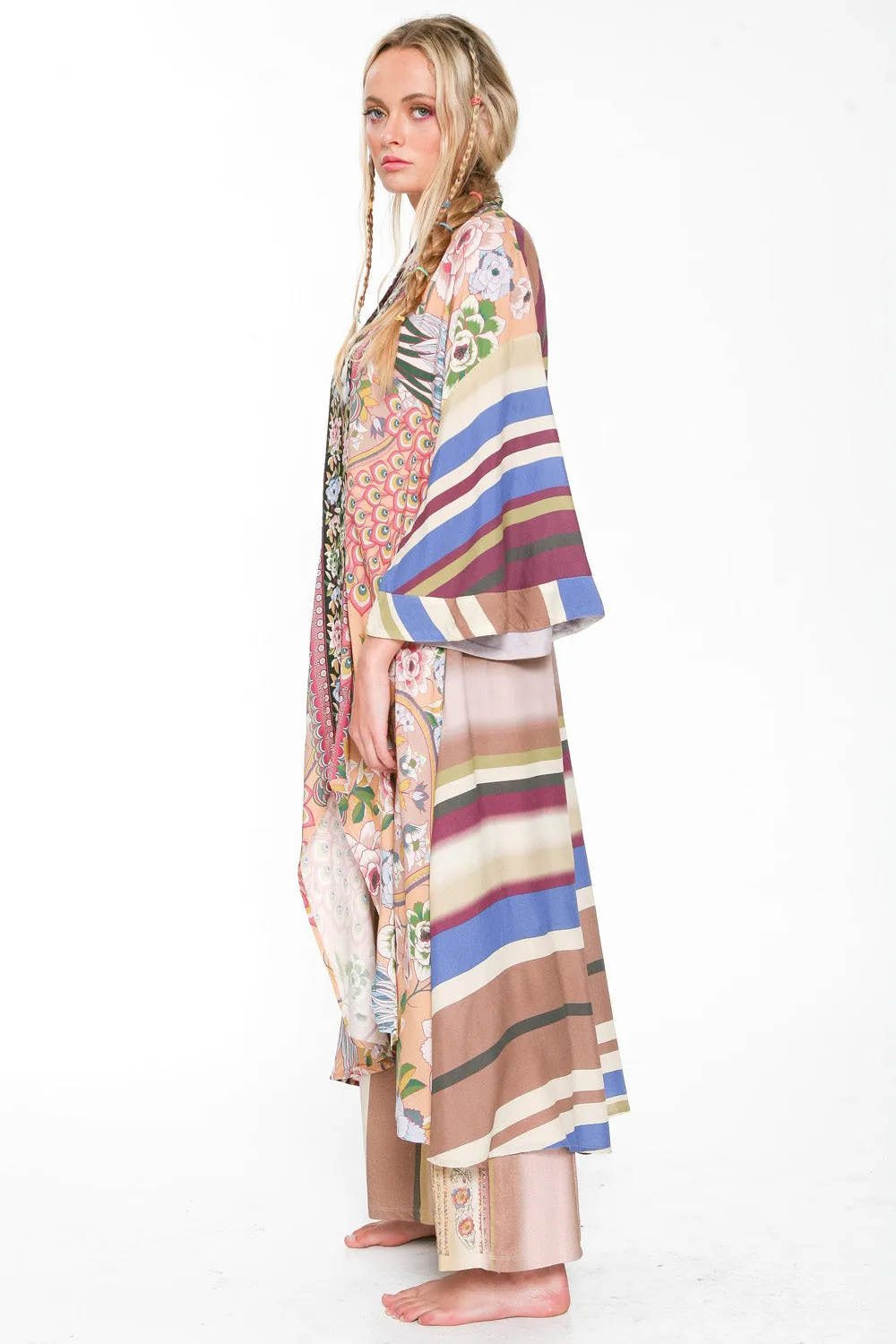 Peach Heaven Kimono sold by Aratta product image thumbnail 4