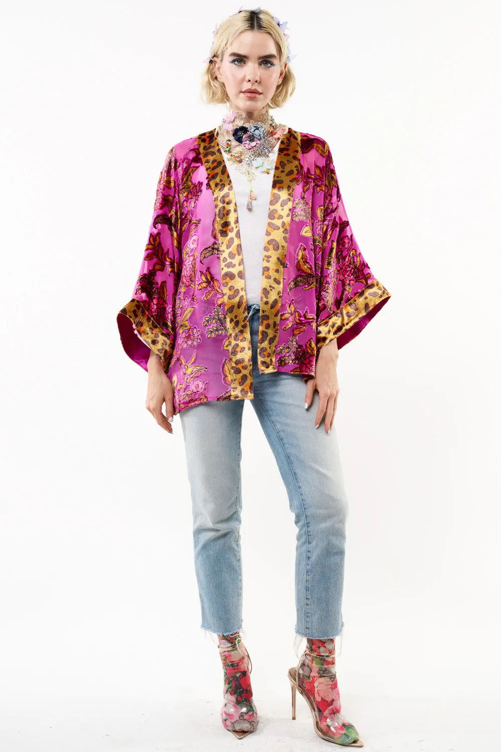 Holiday Jewels Kimono sold by Aratta product image thumbnail 4
