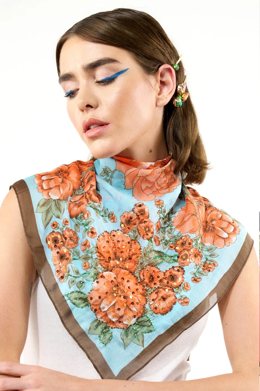 Beauty Embellished Bandana sold by Aratta