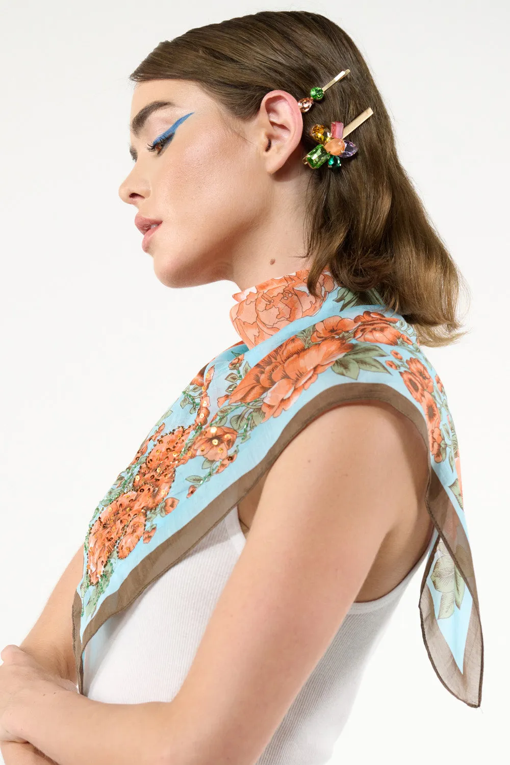 Beauty Embellished Bandana sold by Aratta product image thumbnail 4