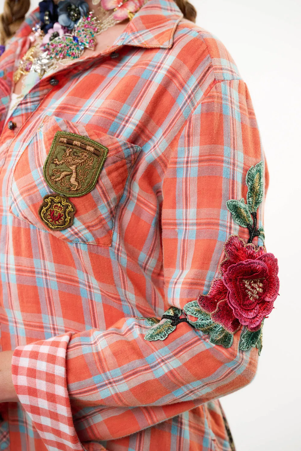 Ellie Plaid Shirt sold by Aratta product image thumbnail 3