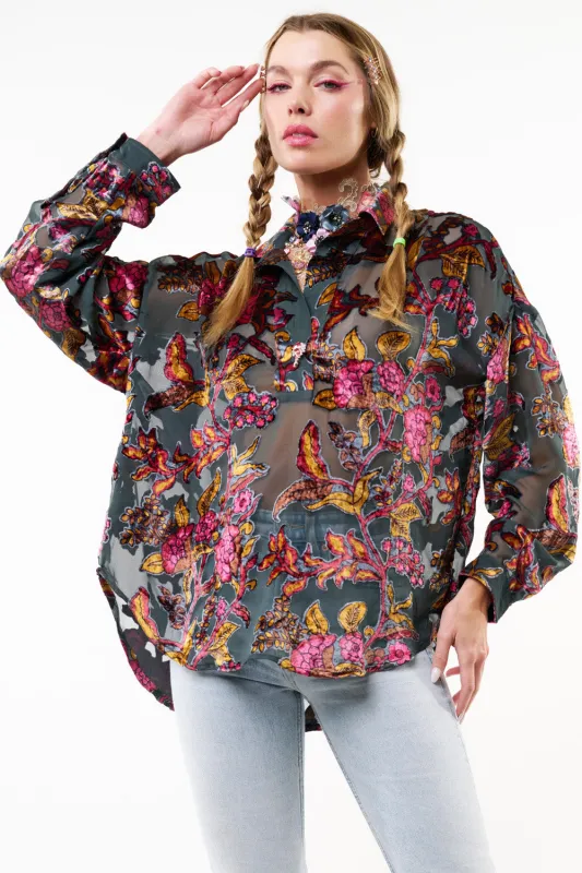 Holiday Jewels Blouse sold by Aratta