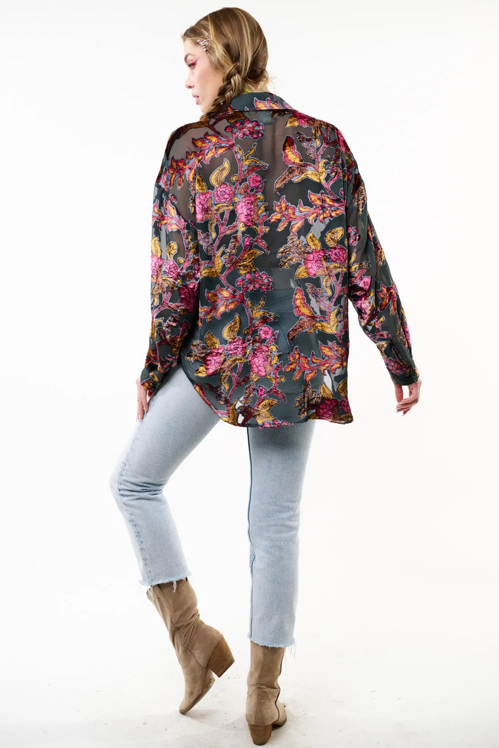 Holiday Jewels Blouse sold by Aratta product image thumbnail 5