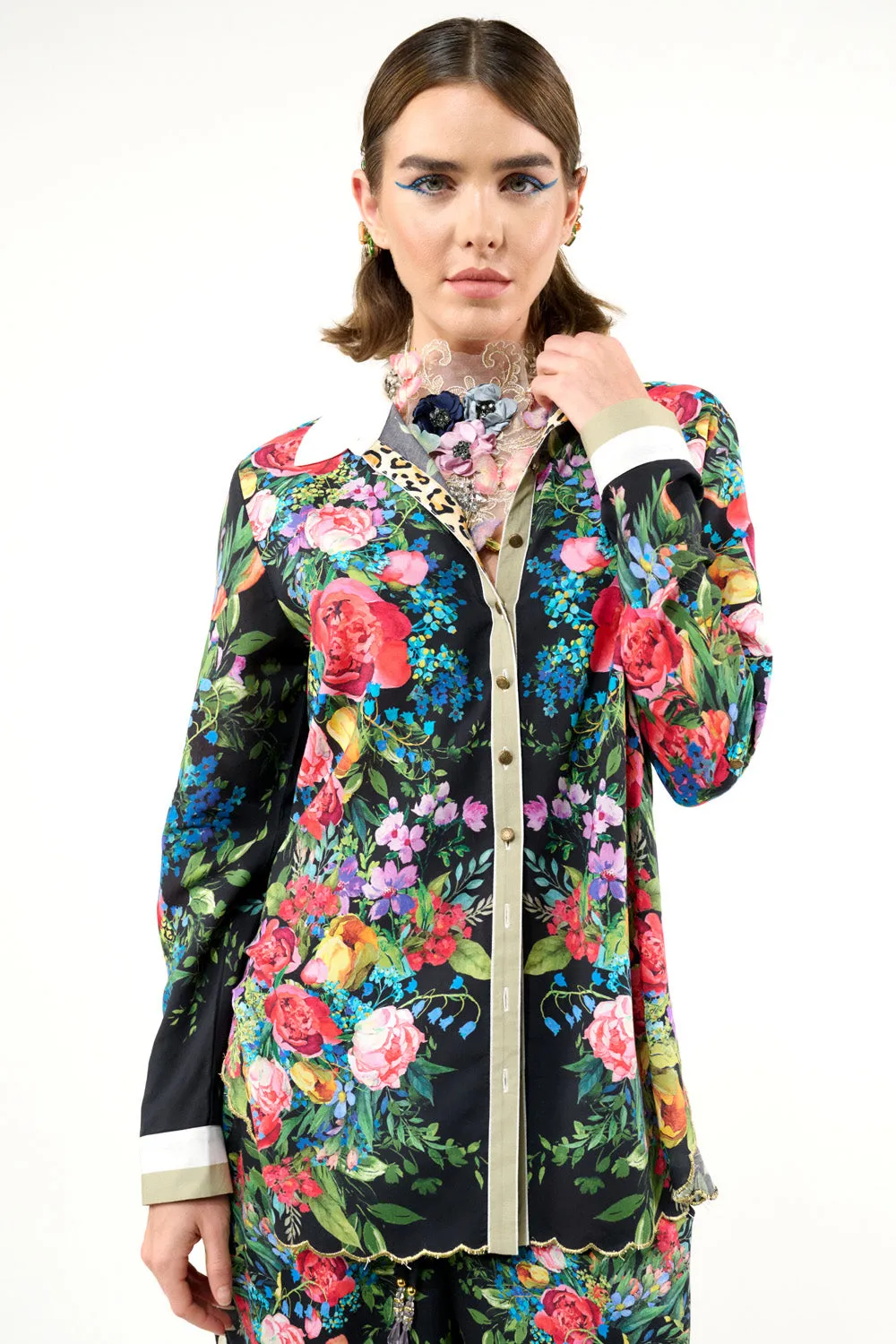 Zinnia Shirt sold by Aratta product image thumbnail 5