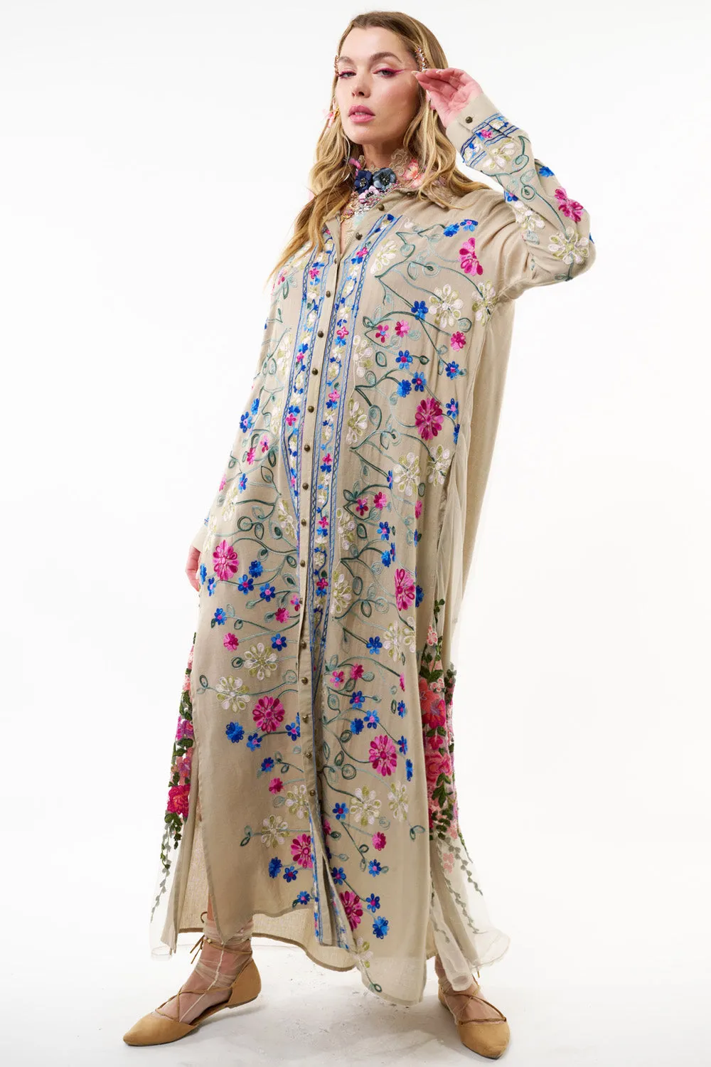 Kensington Gardens Maxi Dress sold by Aratta product image thumbnail 4