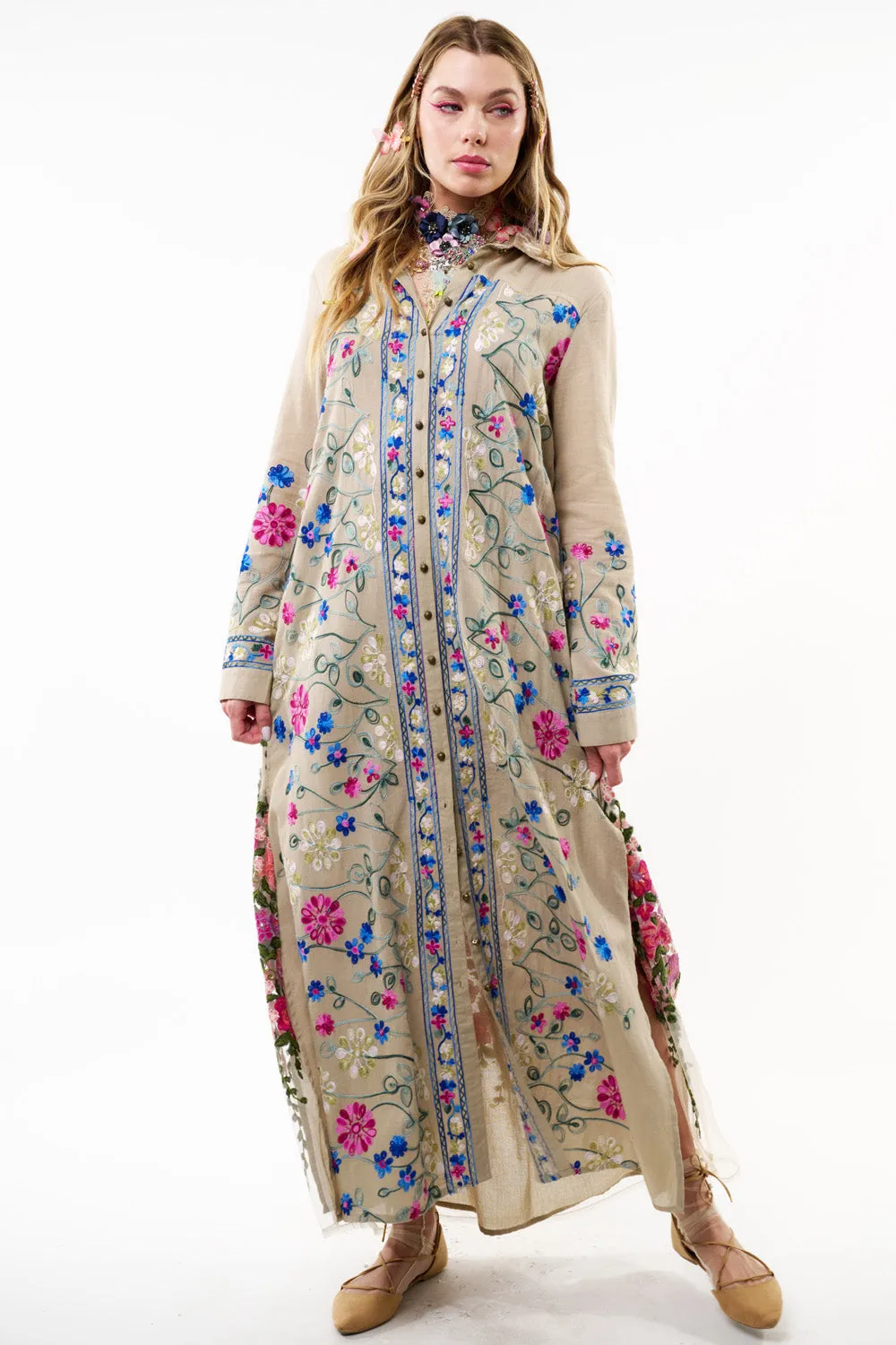 Kensington Gardens Maxi Dress sold by Aratta