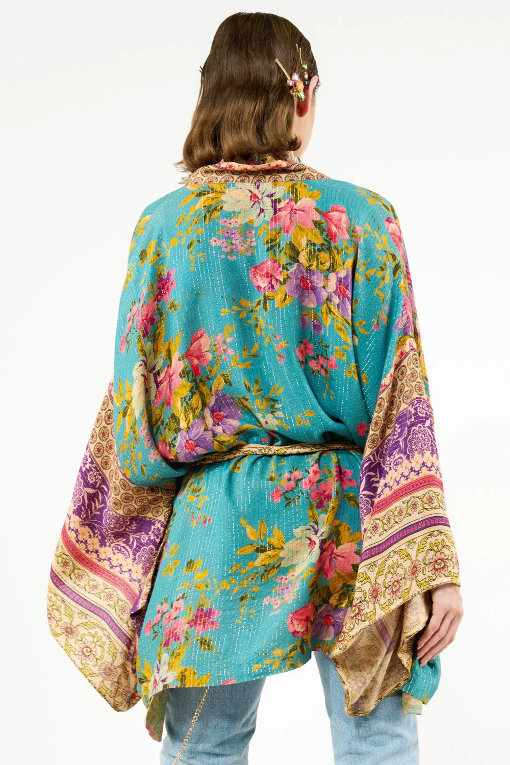 Garden of Eden Kimono sold by Aratta product image thumbnail 5