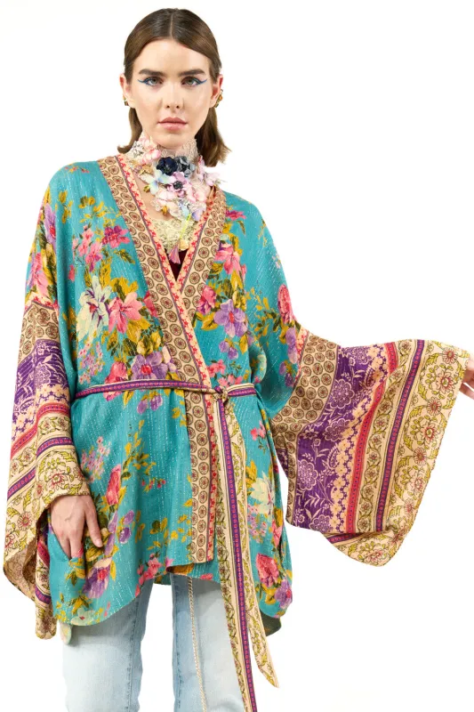 Garden of Eden Kimono sold by Aratta