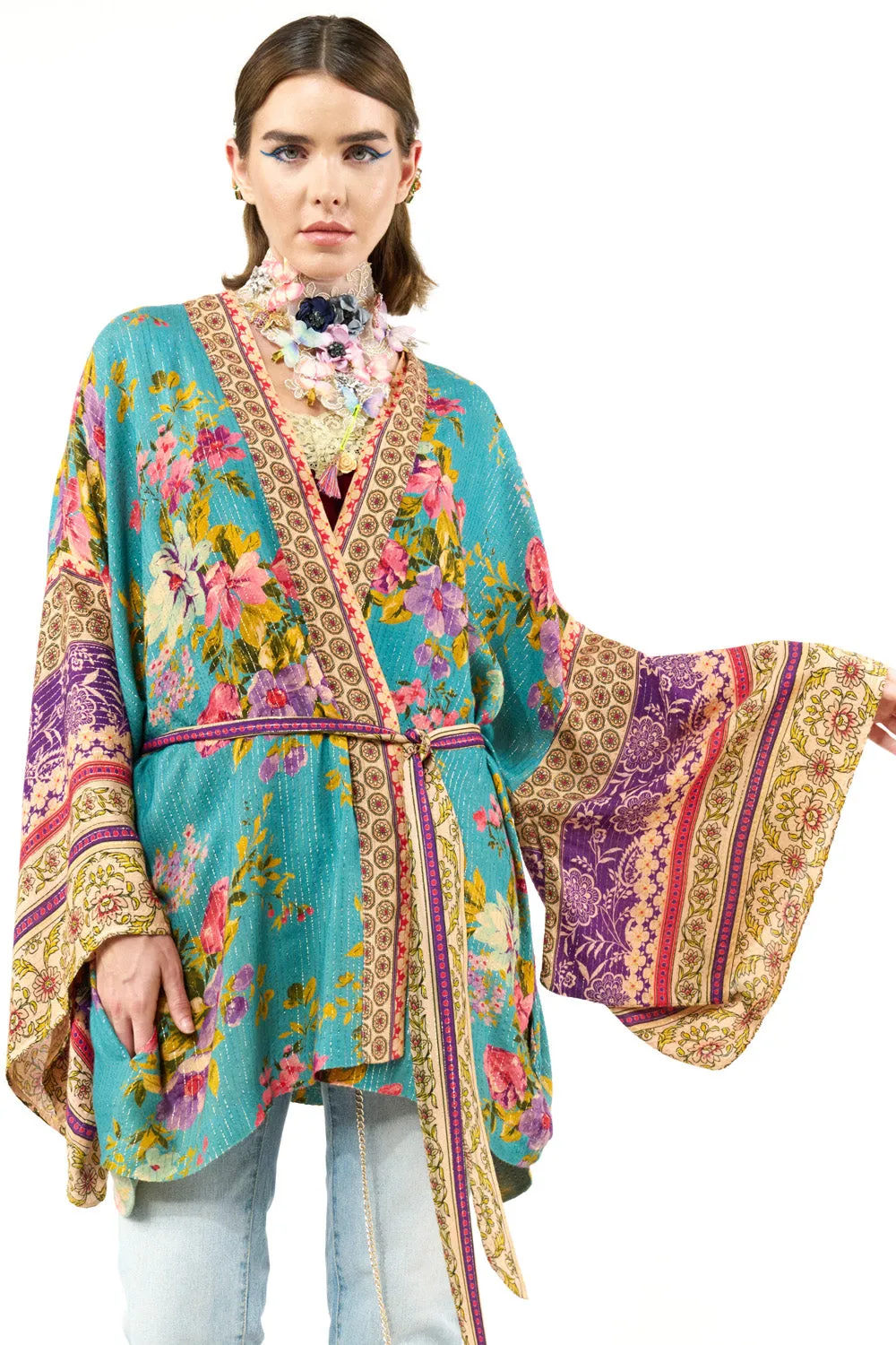 Garden of Eden Kimono sold by Aratta