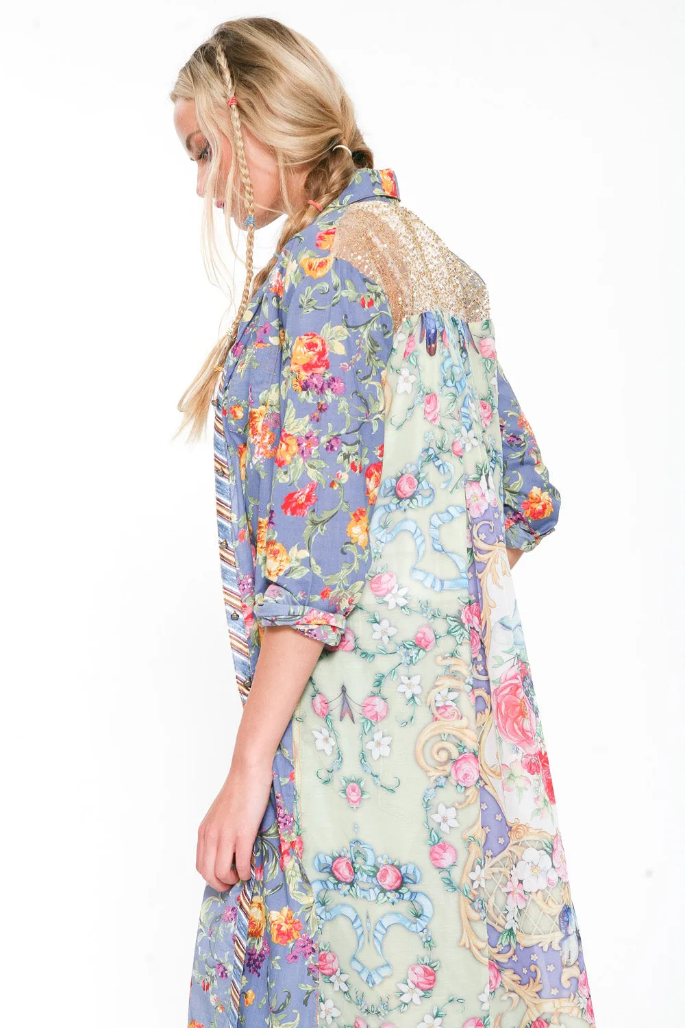 Made Beautifully by S.K. Maxi Shirt Duster sold by Aratta product image thumbnail 3