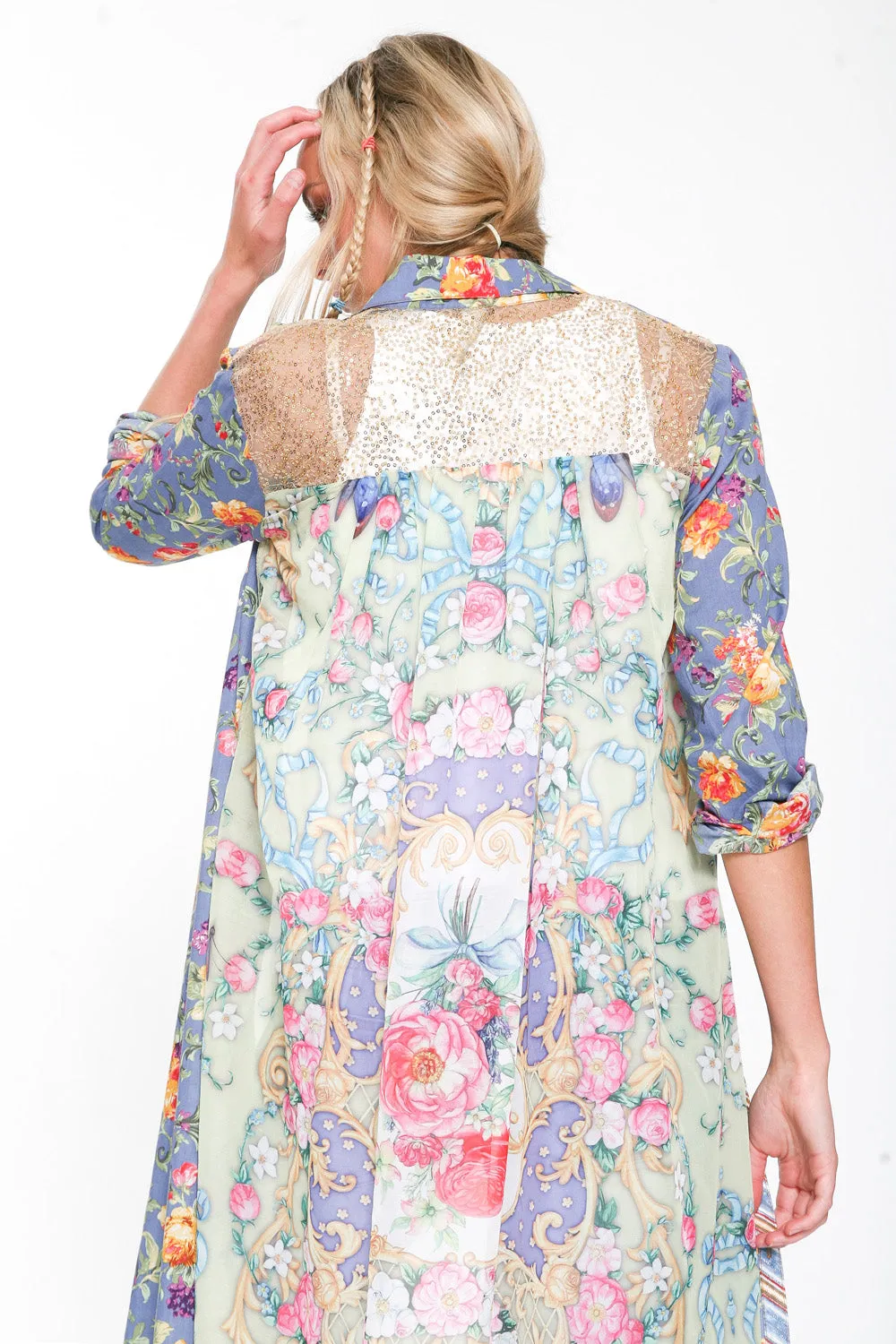 Made Beautifully by S.K. Maxi Shirt Duster sold by Aratta product image thumbnail 4