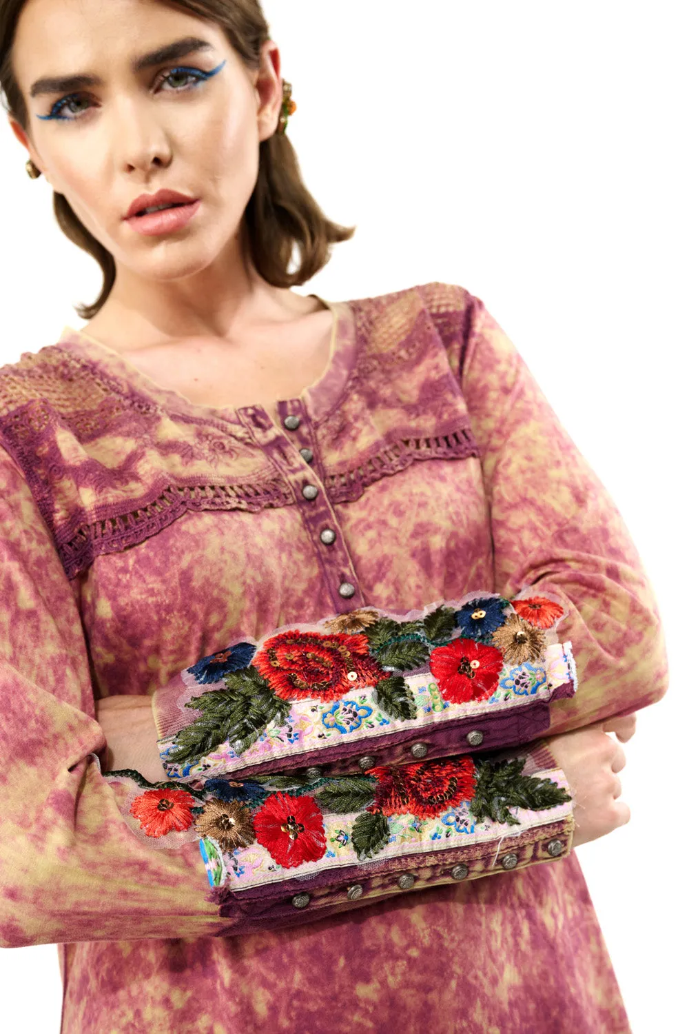 Under The Moon Light Tunic sold by Aratta product image thumbnail 5