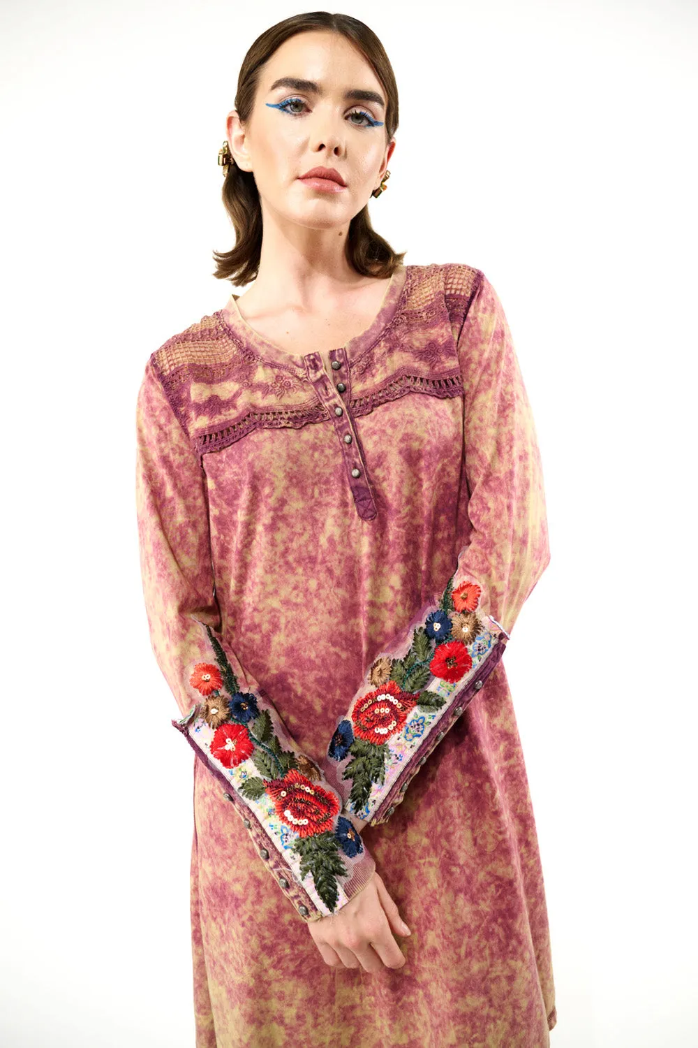 Under The Moon Light Tunic sold by Aratta product image thumbnail 3