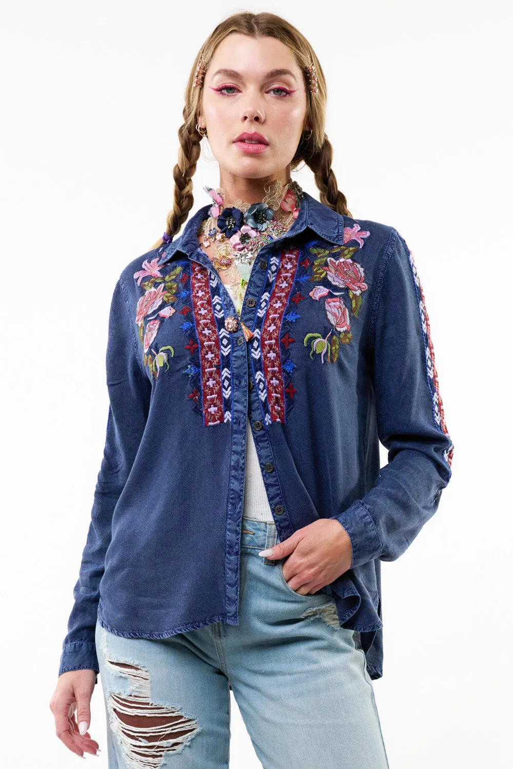 Crafted Shirt sold by Aratta