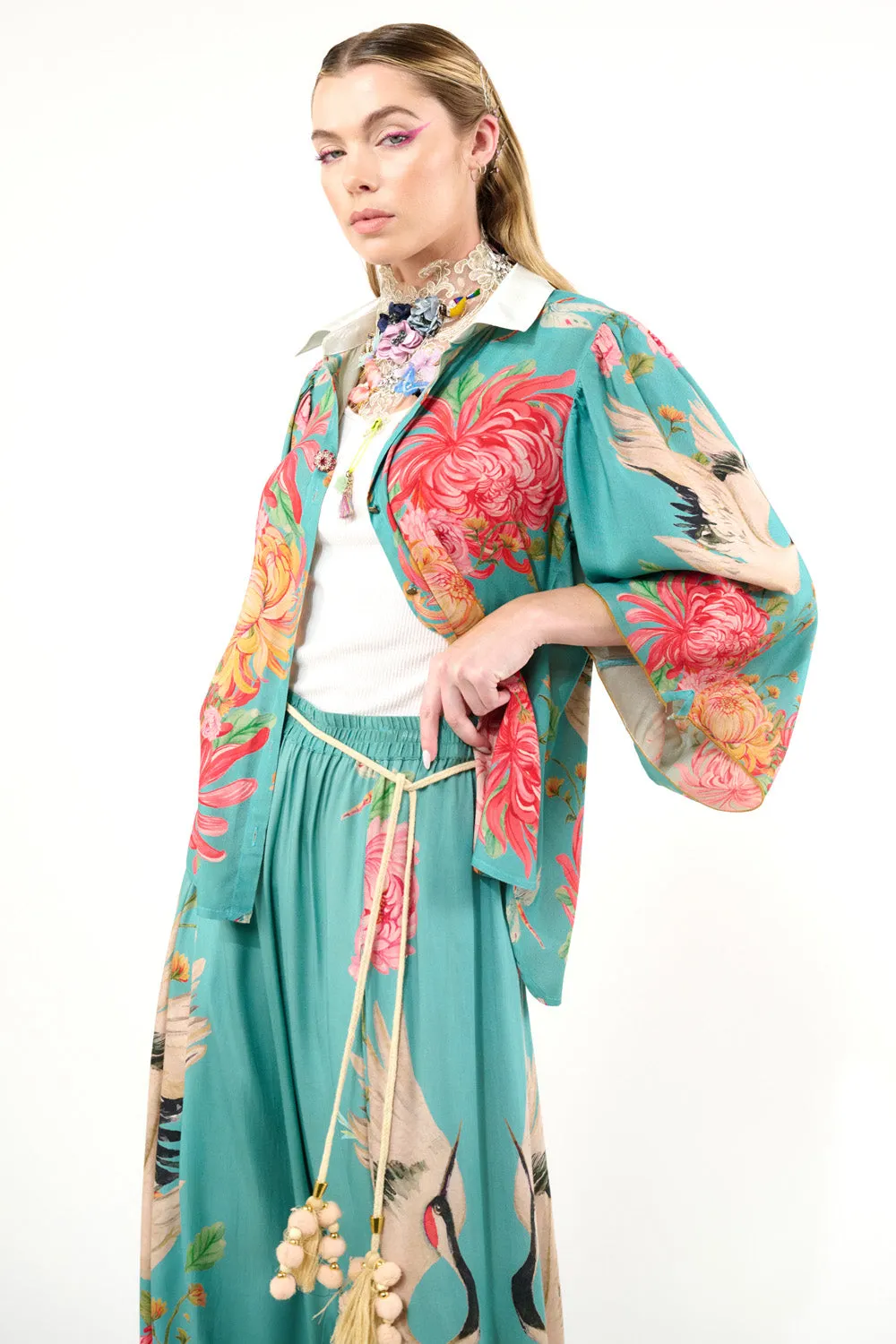 The Legend Of The Crane Shirt sold by Aratta product image thumbnail 2