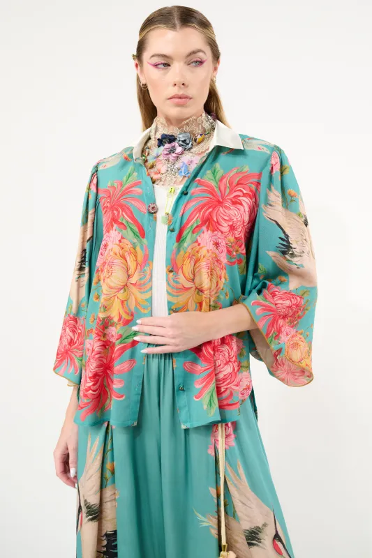 The Legend Of The Crane Shirt sold by Aratta