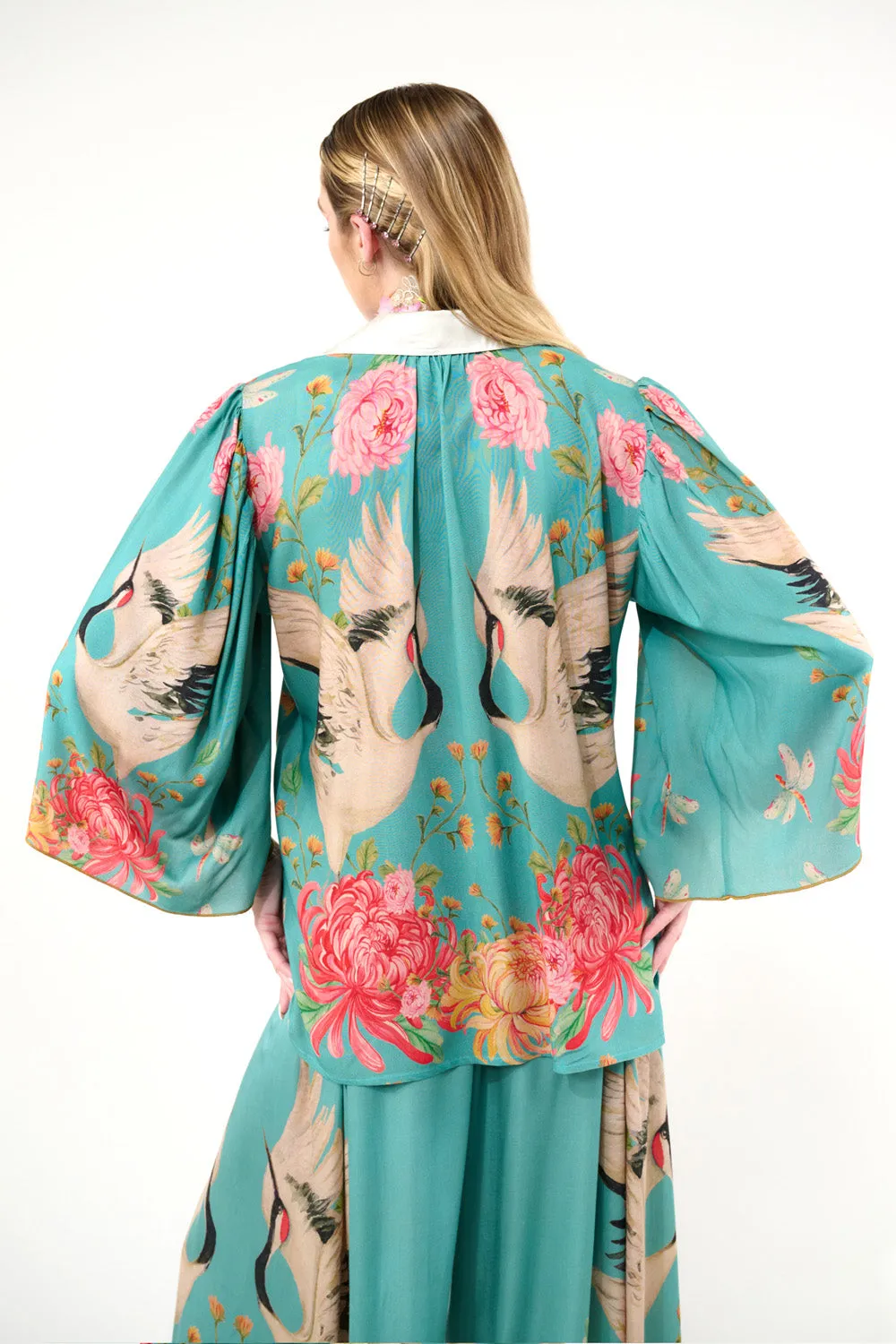 The Legend Of The Crane Shirt sold by Aratta product image thumbnail 4