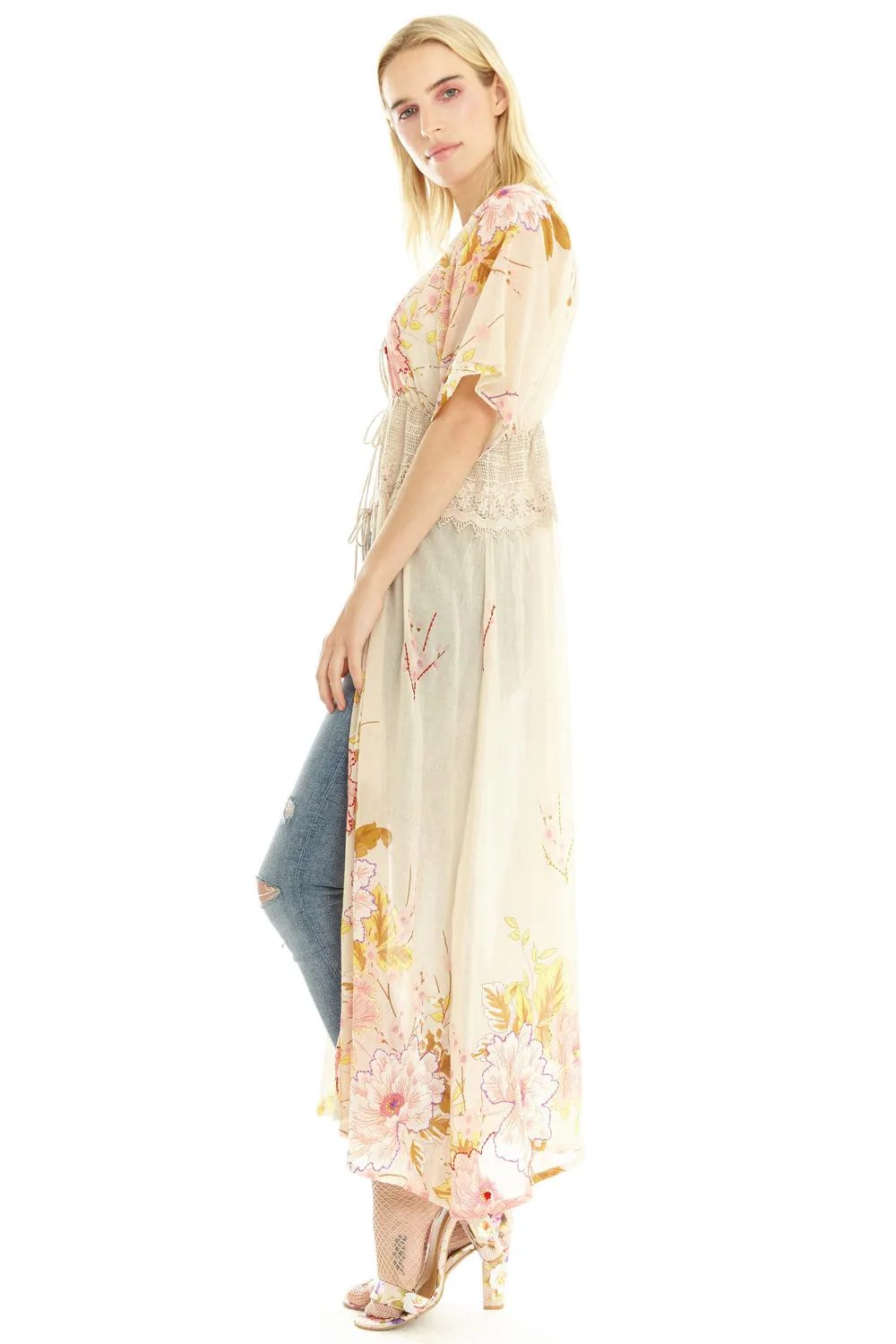 Still Cool Maxi Kimono sold by Aratta product image thumbnail 3