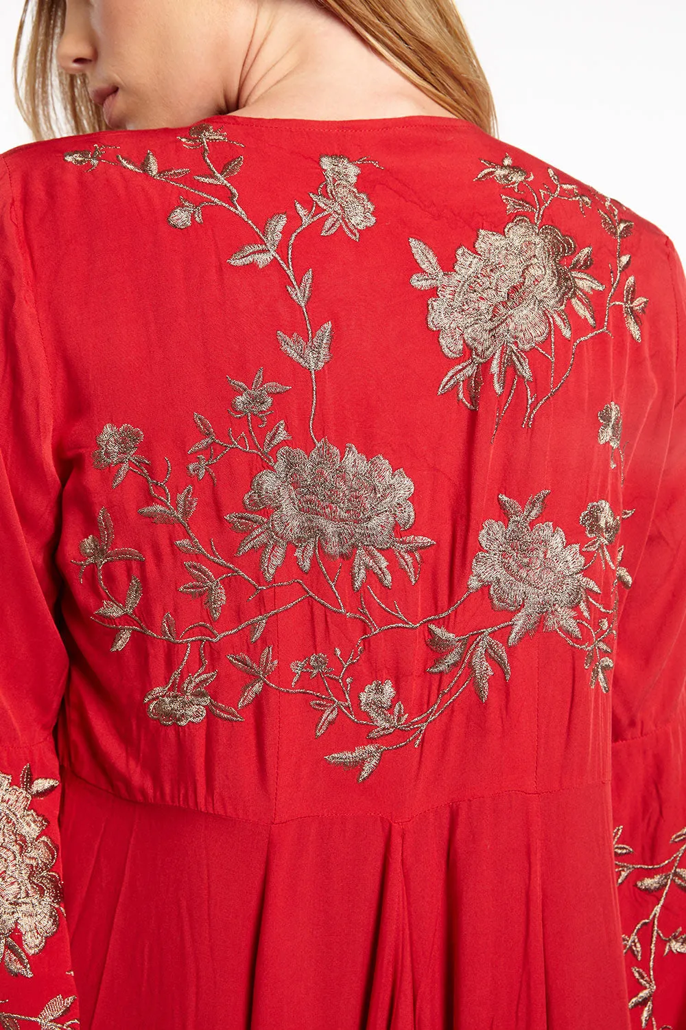 Daisy Fay Maxi Kimono sold by Aratta product image thumbnail 4