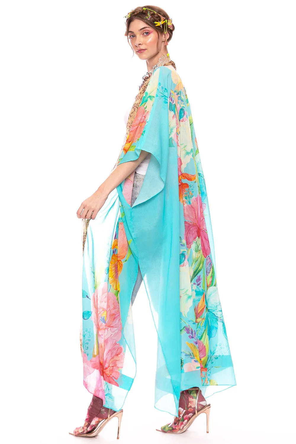 Dreaming of Paradise Kimono sold by Aratta product image thumbnail 3