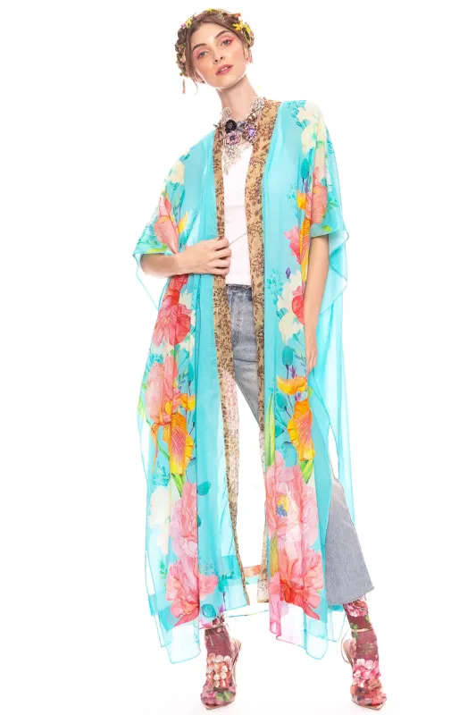 Dreaming of Paradise Kimono sold by Aratta