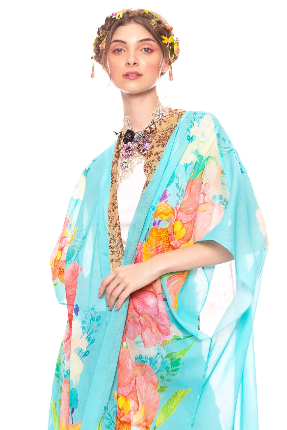 Dreaming of Paradise Kimono sold by Aratta product image thumbnail 4
