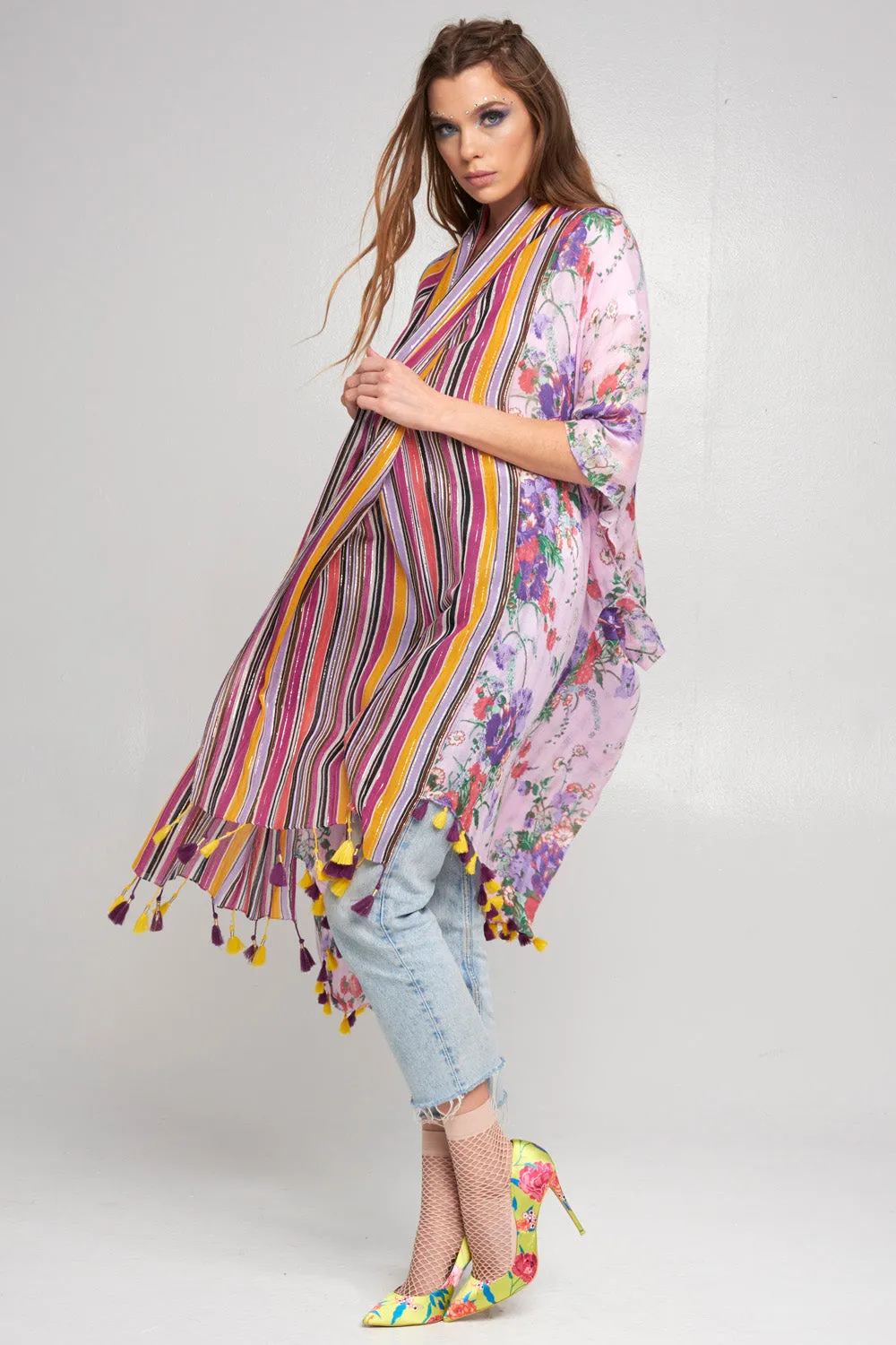 Amethyst Kimono sold by Aratta product image thumbnail 3