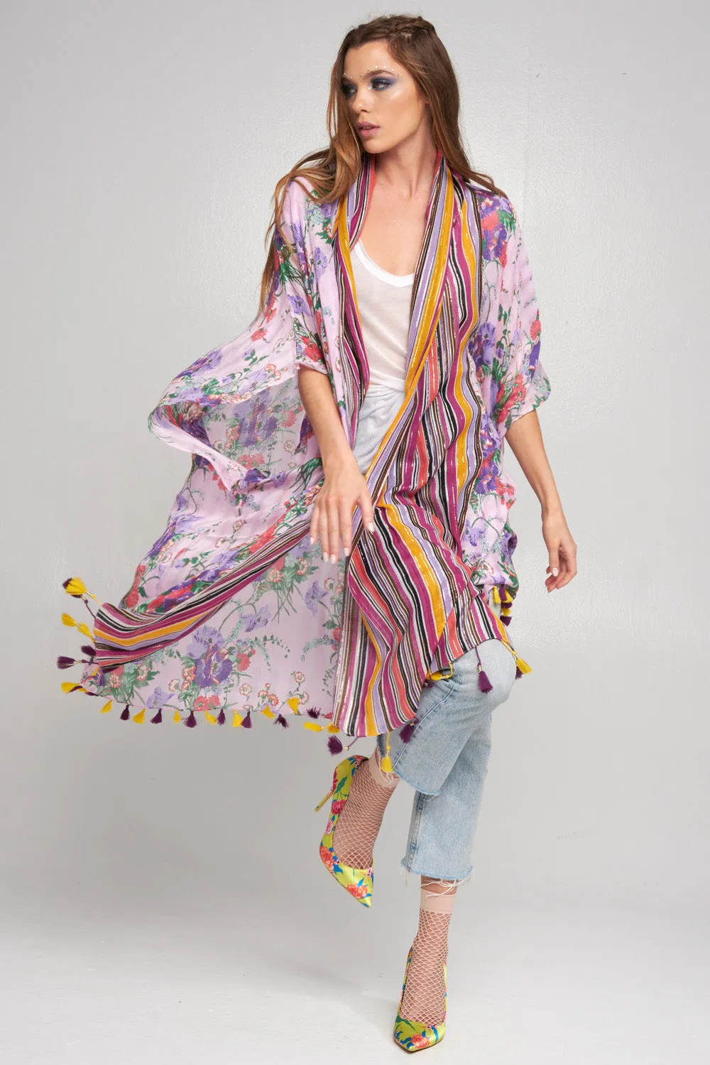 Amethyst Kimono sold by Aratta