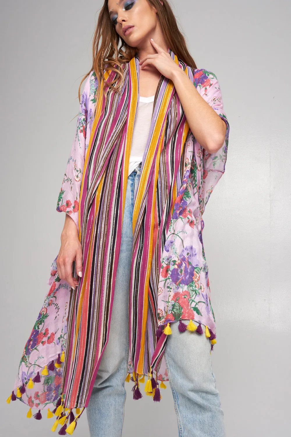 Amethyst Kimono sold by Aratta product image thumbnail 4