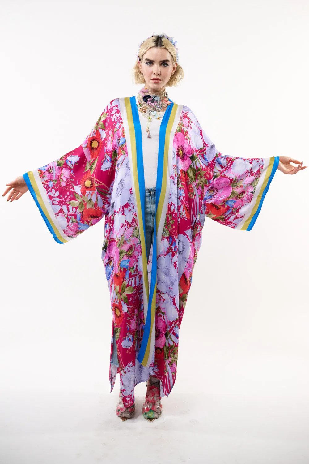 Starletta Maxi Kimono sold by Aratta