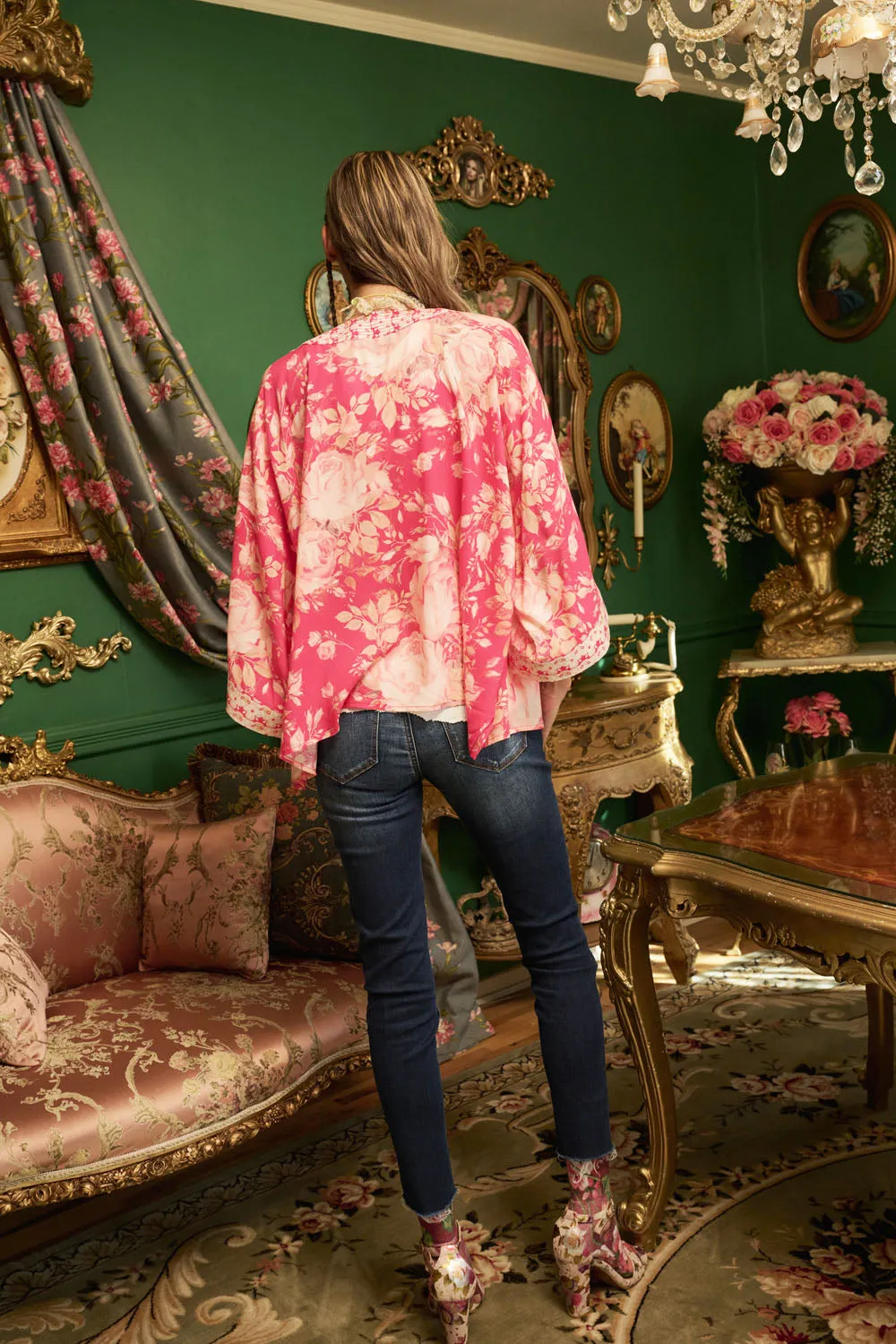 Fairy Rose Kimono sold by Aratta product image thumbnail 4